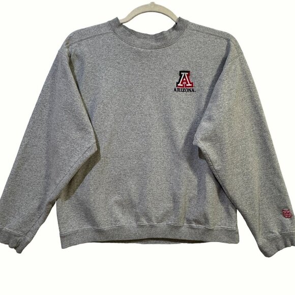 VTG University of Arizona Wildcats Embroidered Sweatshirt Adult L USA Sportswear - Picture 2 of 13